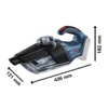 Aspiradora de polvo Inalámbrica Bosch GAS 18V-1, 18V SB (2)