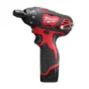 Atornillador Inalámbrico Milwaukee M12 1 4 pulgadas 1.5AMP + Cargador