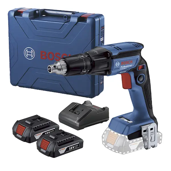 Atornillador para Drywall Bosch GTB 185-LI 18V 2 baterías y maleta (1)