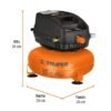 Compresor Libre de Aceite Horizontal 12 L Truper 2