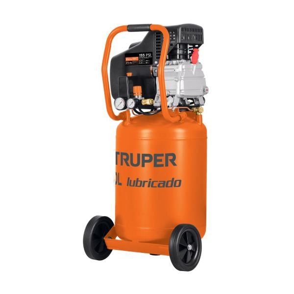 Compresor Lubricado 50 L Vertical Truper 1