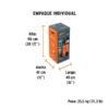 Compresor Lubricado 50 L Vertical Truper 4
