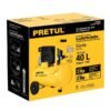 Compresor Lubricado Horizontal 40 L Pretul 4