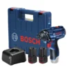 Llave de impacto Bosch GDR 120-LI 12V, 2 baterías y maletín (1)