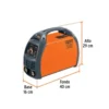 Soldador Inversor Truper Soin 130/200 Bi-Voltaje 127/220