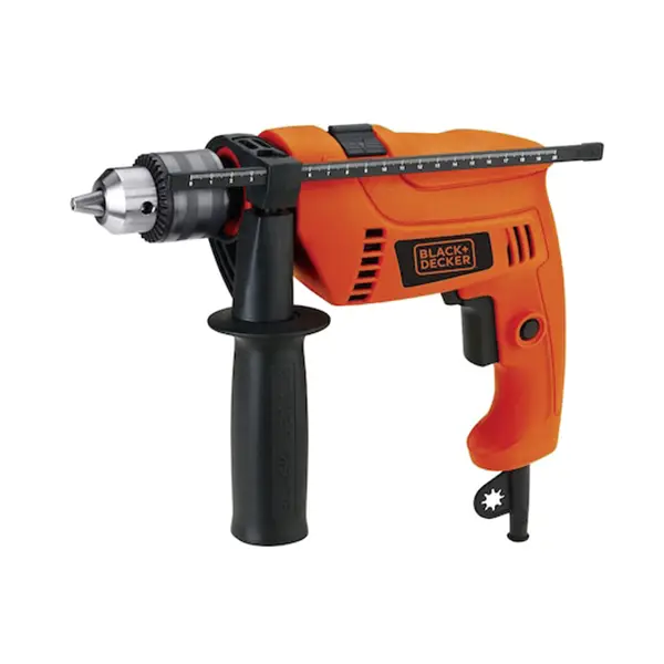 Taladro Percutor BLACK&DECKER HD555-B3 de 550W 1-2 pulgadas