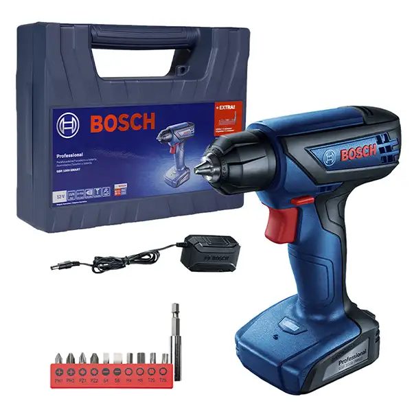 Taladro atornillador inalámbrico Bosch GSR 1000 Smart 12V maletín (1)