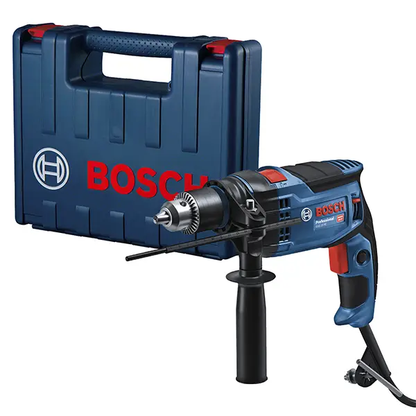 Taladro percutor Bosch GSB 16 RE 850W 110V en maletín (1)