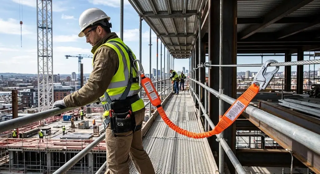 Eslingas de seguridad para trabajo en alturas